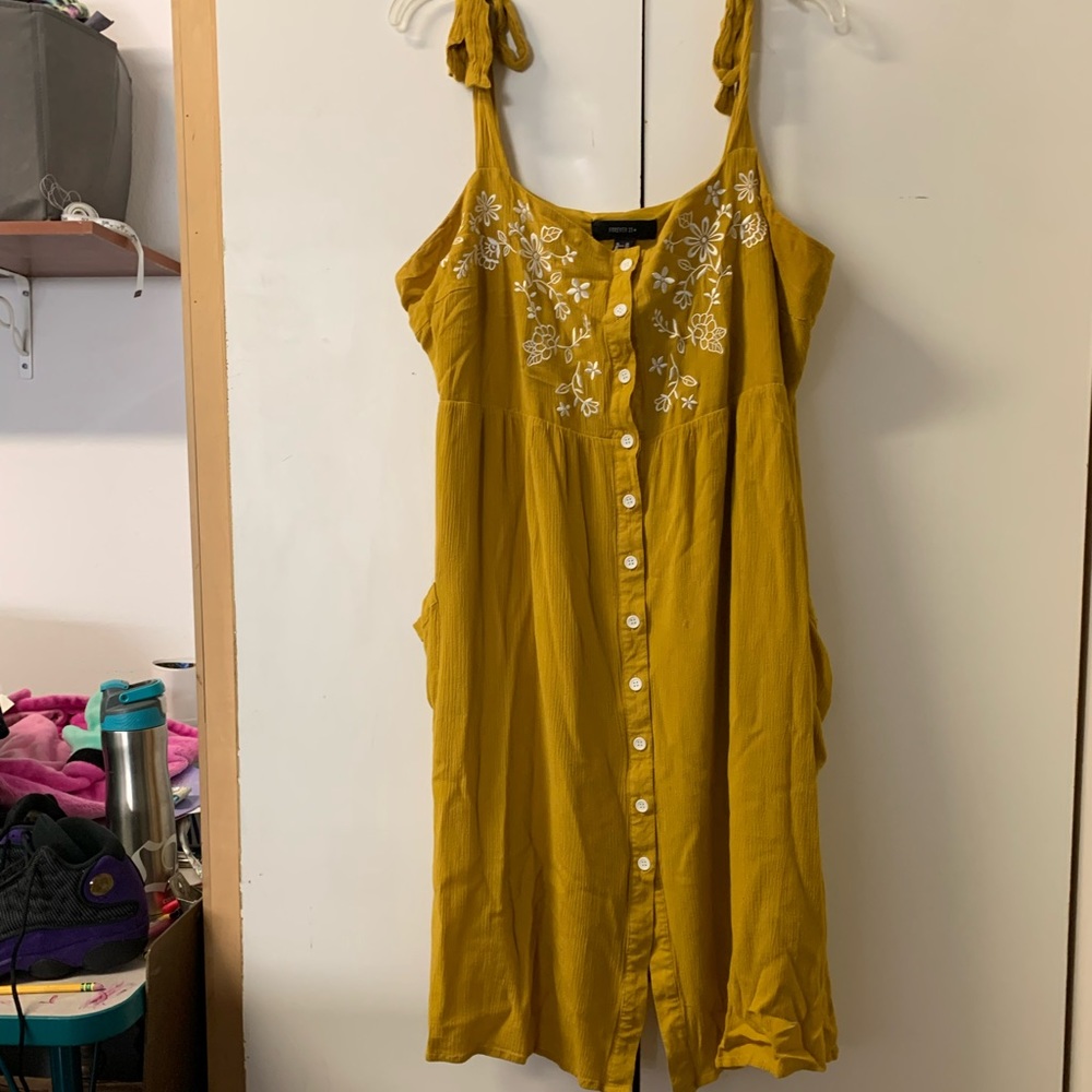 Plus Size Forever 21+ Yellow Dress